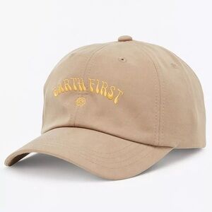 Ten Tree NWT Earth First peak hat khaki adult one size